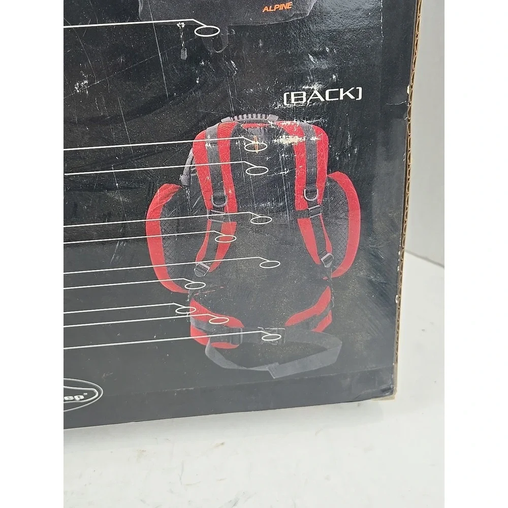 Black Sheep ALPINE Day-and-a-Half Pack Backpack w Frame 48.5L TONS OF FEATURES!